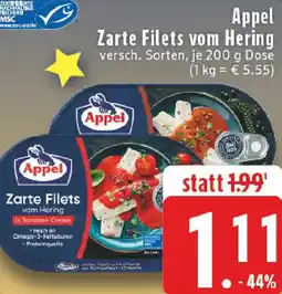 Edeka Appel Zarte Filets vom Hering Angebot