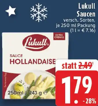 Edeka Lukull Saucen Angebot