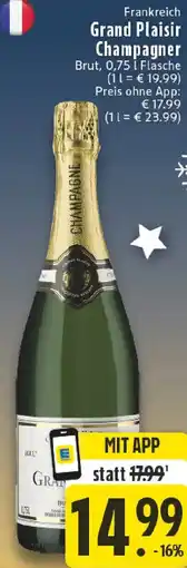 Edeka Grand Plaisir Champagner Angebot