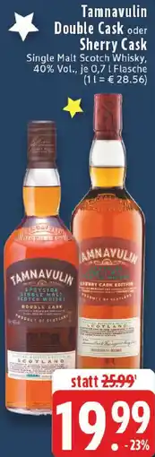 Edeka Tamnavulin Double Cask oder Sherry Cask Angebot
