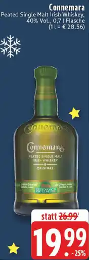 Edeka Connemara Peated Single Malt Irish Whiskey Angebot