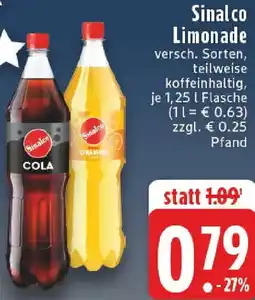 Edeka Sinalco Limonade Angebot