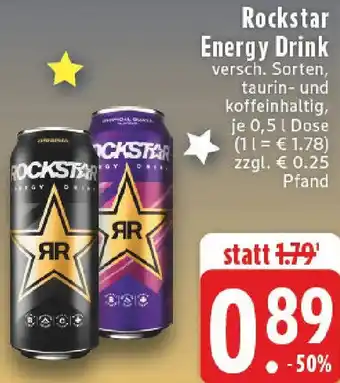 Edeka Rockstar Energy Drink Angebot