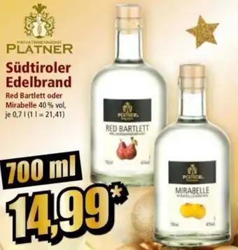 Norma PLATNER Südtiroler Edelbrand Angebot