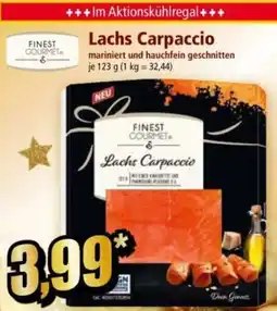 Norma FINEST GOURMET Lachs Carpaccio Angebot