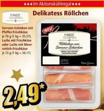 Norma FINEST GOURMET Delikatess Röllchen Angebot