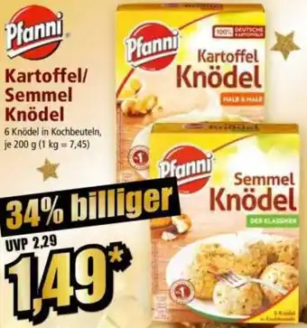 Norma Pfanni Kartoffel/ Semmel Knödel Angebot