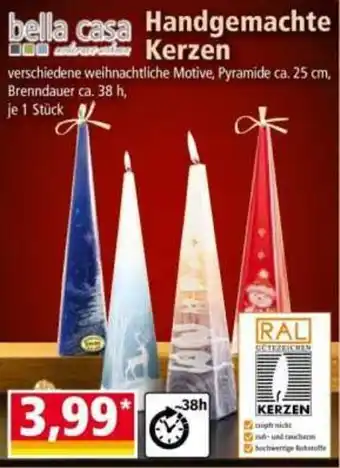 Norma bella casa Handgemachte Kerzen Angebot