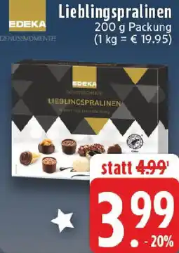 Edeka EDEKA GENUSSMOMENTE Lieblingspralinen Angebot