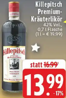 Edeka Killepitsch Premium Kräuterlikör Angebot