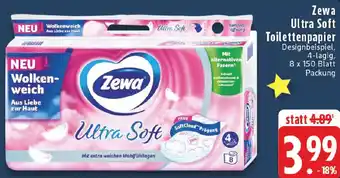 Edeka Zewa Ultra Soft Toilettenpapier Angebot