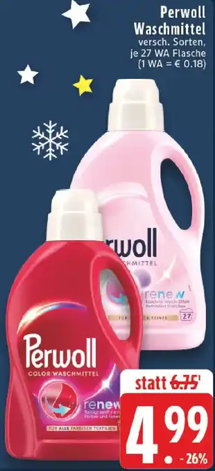 Edeka Perwoll Waschmittel Angebot