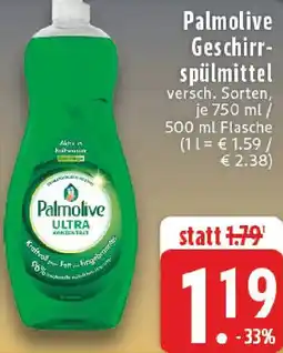 Edeka Palmolive Geschirrspülmittel Angebot