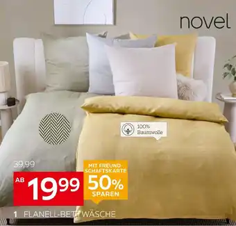 XXXLutz Novel flanell-bettwäsche-garnitur „coyle“ ca. 135 x 200 und 80 x 80 cm Angebot