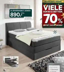 Kabs Polsterwelt Boxspringbett semeru Angebot