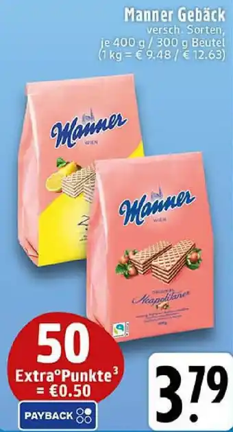 Edeka Manner Gebäck Angebot