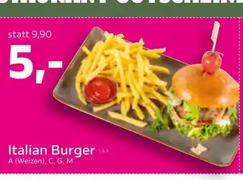 Mömax Italian burger Angebot