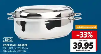 SCONTO Khg edelstahl-bräter Angebot