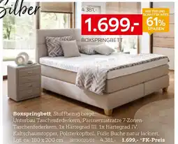 XXXLutz Boxspringbett Angebot