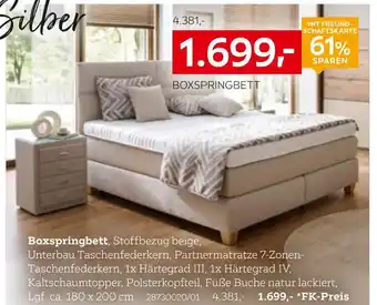 XXXLutz Boxspringbett Angebot