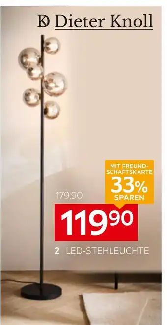 XXXLutz Dieter knoll led-stehleuchte „villa“ Angebot
