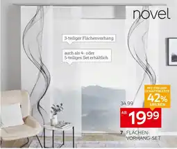 XXXLutz Novel flächenvorhang-set „fumaso“ Angebot