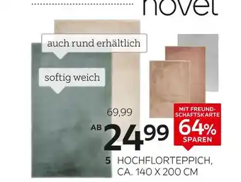 XXXLutz Novel hochflorteppich „lagos“ Angebot