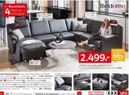 XXXLutz Leder-wohnlandschaft Angebot