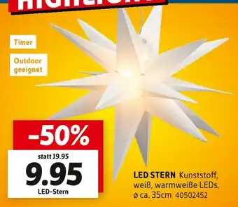 SCONTO Led stern Angebot