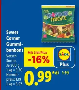 Lidl Sweet corner gummibonbons Angebot