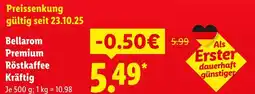 Lidl Bellarom premium röstkaffee kräftig Angebot