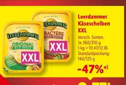 Lidl Leerdammer original mild-nussig Angebot