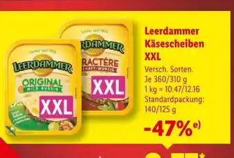 Lidl Leerdammer original mild-nussig Angebot