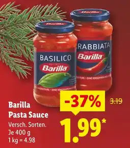 Lidl Barilla basilico Angebot