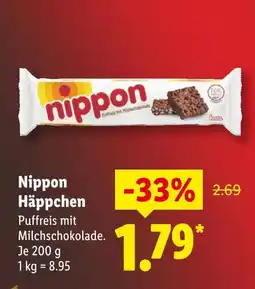 Lidl Nippon häppchen Angebot