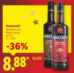 Lidl Ramazzotti amaro Angebot