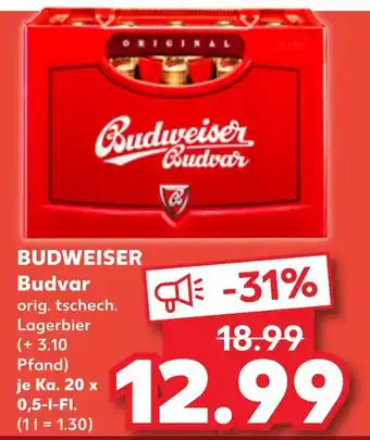 Kaufland Budweiser budvar Angebot