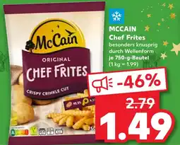 Kaufland Mccain chef frites Angebot