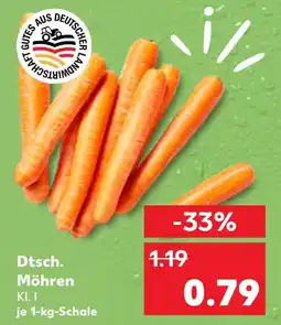 Kaufland Dtsch. möhren Angebot