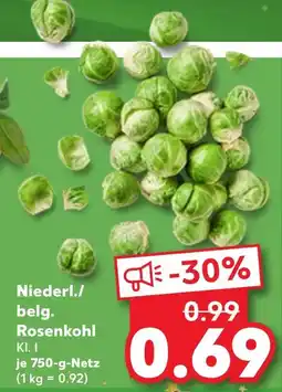 Kaufland Niederl./belg. rosenkohl Angebot