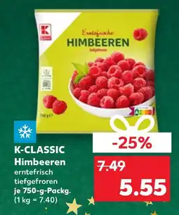 Kaufland K-classic himbeeren Angebot