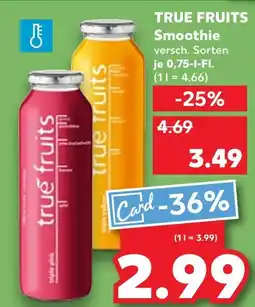 Kaufland True fruits smoothie Angebot