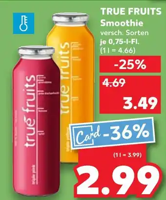 Kaufland True fruits smoothie Angebot