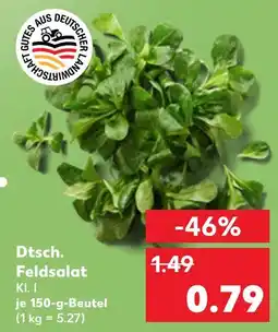 Kaufland Dtsch. feldsalat Angebot