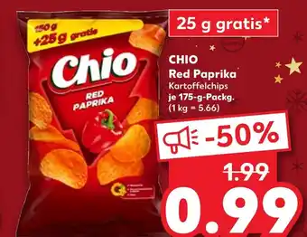 Kaufland Chio red paprika Angebot