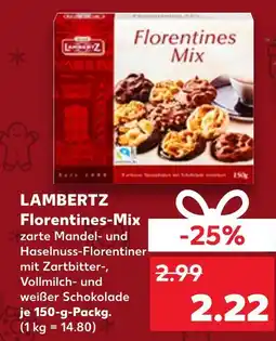 Kaufland Lambertz florentines-mix Angebot