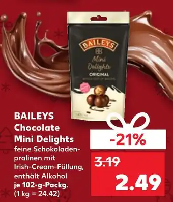 Kaufland Baileys chocolate mini delights Angebot