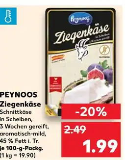 Kaufland Peynoos ziegenkäse Angebot