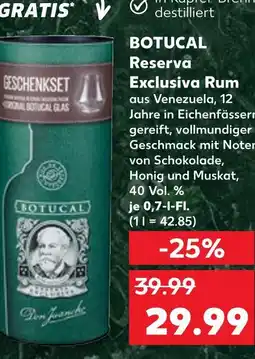 Kaufland Botucal reserva exclusiva rum Angebot