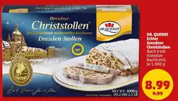 PENNY Dr. quendt echter dresdner christstollen Angebot